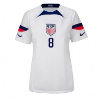 United States Weston McKennie #8 Replica Home Shirt Ladies World Cup 2022 Short Sleeve